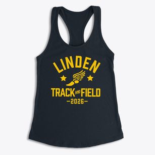 Linden Middle School Track and Field Women's Racerback Tank