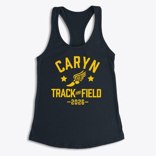 Caryn Elementary School Track and Field Women's Racerback Tank
