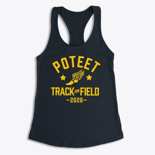 Poteet Elementary School Track and Field Women's Racerback Tank