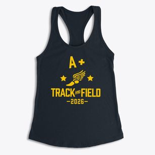 A+ Academy Secondary Track and Field Women's Racerback Tank