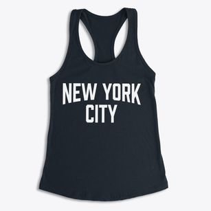 New York City New York NY City Women's Racerback Tank