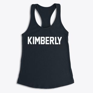 Kimberly Wisconsin Classic Block Women's Racerback Tank