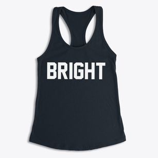 Bright Indiana Classic Block Women's Racerback Tank