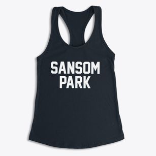 Sansom Park Texas Classic Block Women's Racerback Tank