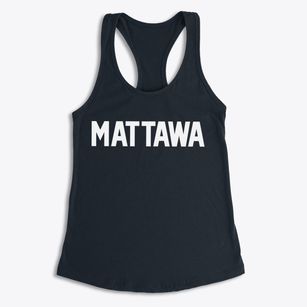 Mattawa Washington Classic Block Women's Racerback Tank