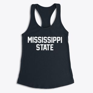 Mississippi State Mississippi Classic Block Women's Racerback Tank