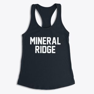 Mineral Ridge Ohio Classic Block Women's Racerback Tank