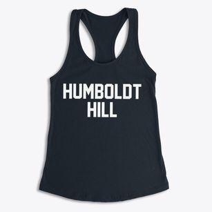 Humboldt Hill California Classic Block Women's Racerback Tank
