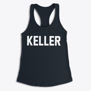 Keller Texas Classic Block Women's Racerback Tank