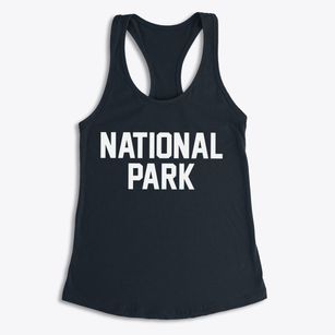 National Park New Jersey Classic Block Women's Racerback Tank
