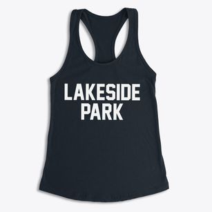 Lakeside Park Kentucky Classic Block Women's Racerback Tank