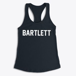 Bartlett New Hampshire Classic Block Women's Racerback Tank