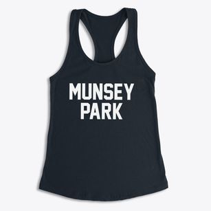Munsey Park New York Classic Block Women's Racerback Tank