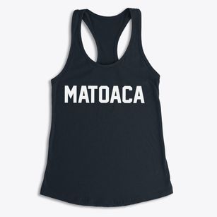 Matoaca Virginia Classic Block Women's Racerback Tank