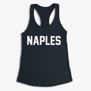 Naples Utah Classic Block Women's Racerback Tank