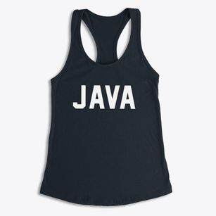 Java New York Classic Block Women's Racerback Tank