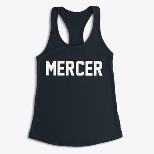 Mercer Pennsylvania Classic Block Women's Racerback Tank