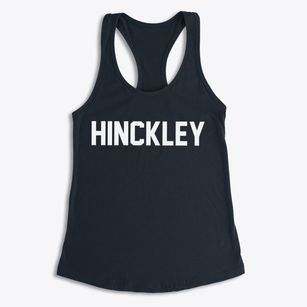 Hinckley Minnesota Classic Block Women's Racerback Tank