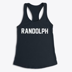 Randolph Maine Classic Block Women's Racerback Tank