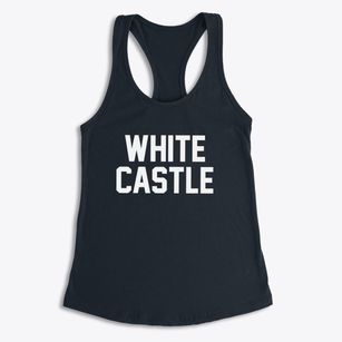 White Castle Louisiana Classic Block Women's Racerback Tank