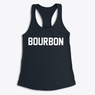 Bourbon Indiana Classic Block Women's Racerback Tank