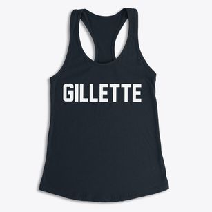 Gillette Wyoming Classic Block Women's Racerback Tank