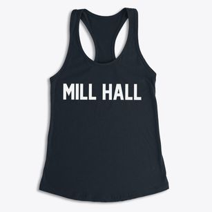 Mill Hall Pennsylvania Classic Block Women's Racerback Tank