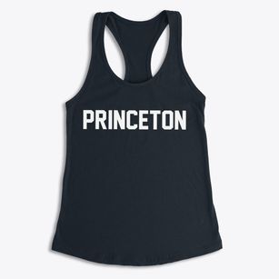 Princeton Wisconsin Classic Block Women's Racerback Tank