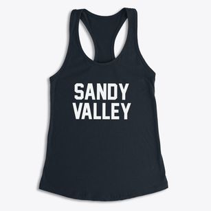Sandy Valley Nevada Classic Block Women's Racerback Tank