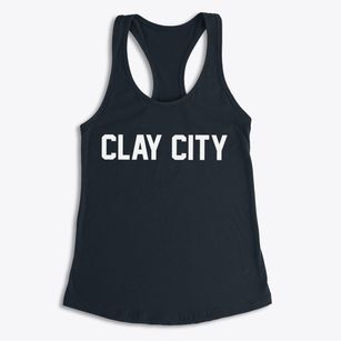Clay City Kentucky Classic Block Women's Racerback Tank