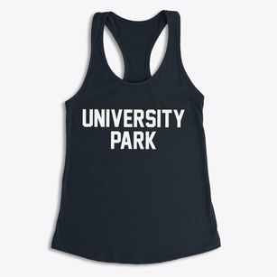 University Park Florida Classic Block Women's Racerback Tank