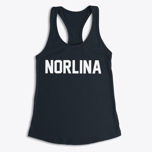 Norlina North Carolina Classic Block Women's Racerback Tank
