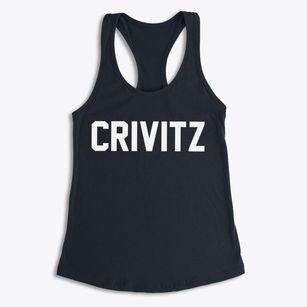 Crivitz Wisconsin Classic Block Women's Racerback Tank