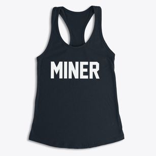 Miner Missouri Classic Block Women's Racerback Tank