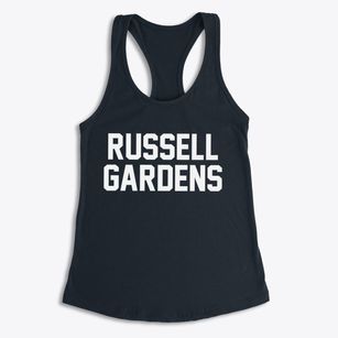 Russell Gardens New York Classic Block Women's Racerback Tank