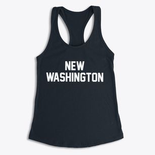 New Washington Ohio Classic Block Women's Racerback Tank