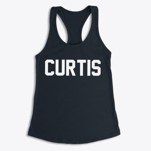 Curtis Nebraska Classic Block Women's Racerback Tank