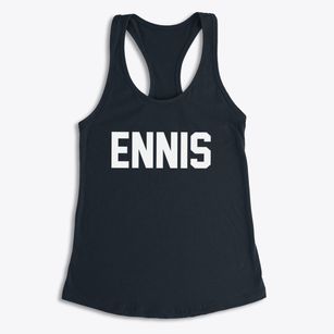 Ennis Montana Classic Block Women's Racerback Tank