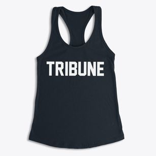 Tribune Kansas Classic Block Women's Racerback Tank