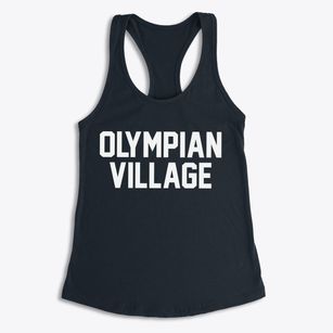 Olympian Village Missouri Classic Block Women's Racerback Tank