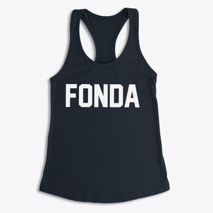 Fonda New York Classic Block Women's Racerback Tank