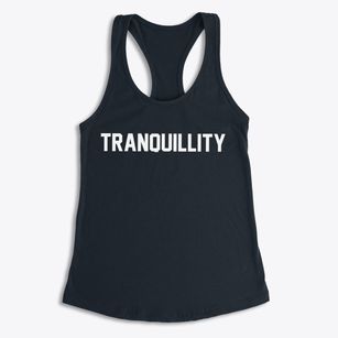Tranquillity California Classic Block Women's Racerback Tank
