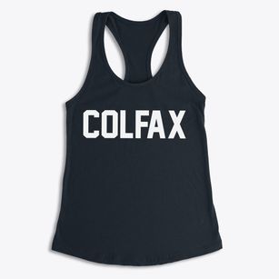 Colfax Indiana Classic Block Women's Racerback Tank