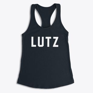 Lutz Florida Classic Block Women's Racerback Tank