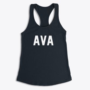 Ava Illinois Classic Block Women's Racerback Tank