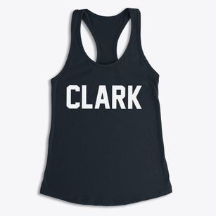 Clark Pennsylvania Classic Block Women's Racerback Tank
