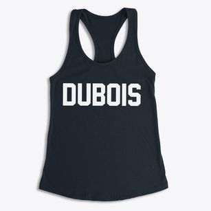 Dubois Idaho Classic Block Women's Racerback Tank