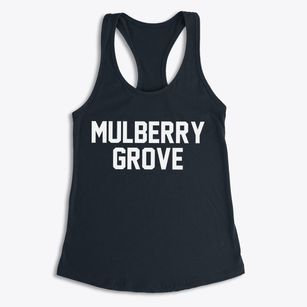 Mulberry Grove Illinois Classic Block Women's Racerback Tank