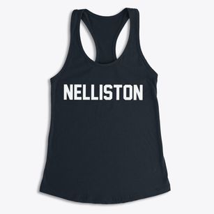 Nelliston New York Classic Block Women's Racerback Tank