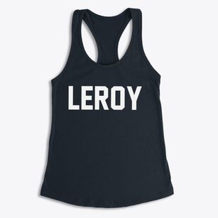Leroy Kansas Classic Block Women's Racerback Tank